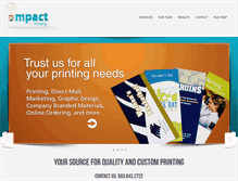 Tablet Screenshot of impactpdx.com